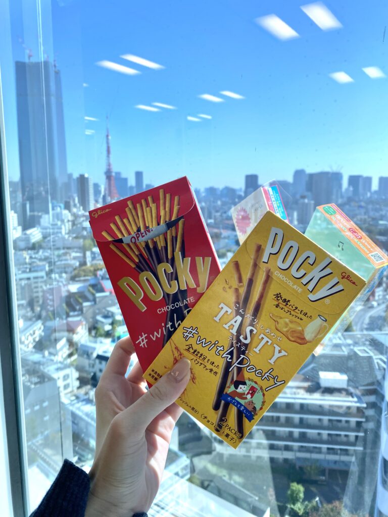 東京タワーとポッキー